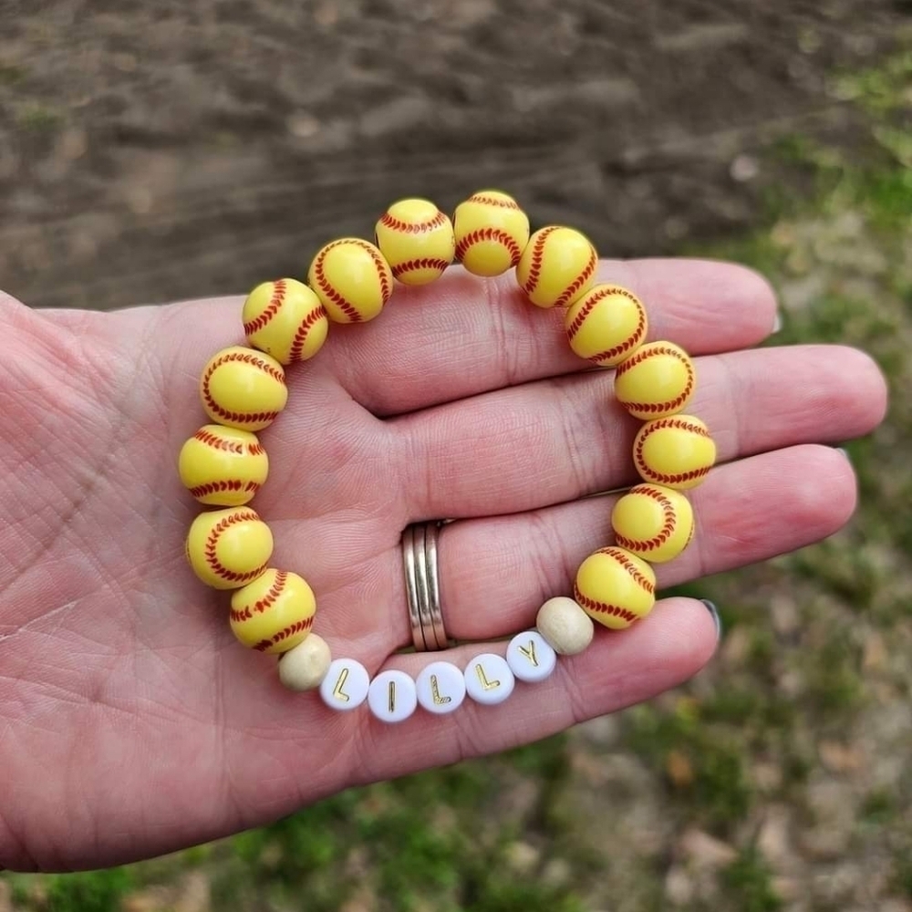 Softball bracelets